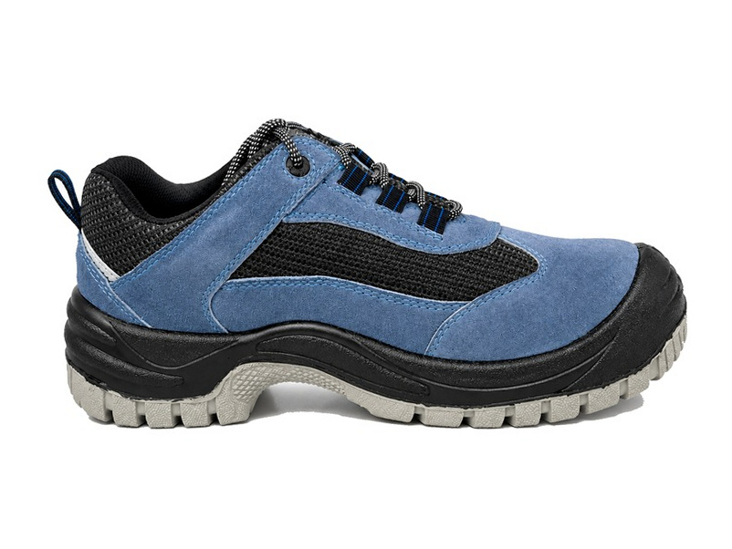 SICURA blue suede sport safety shoe